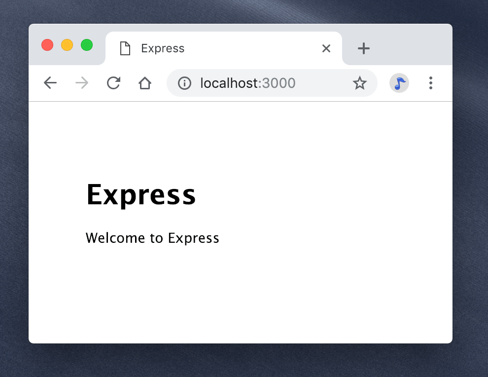 Express åºç¨çæå¨çæçåºç¨å¯å¨æå